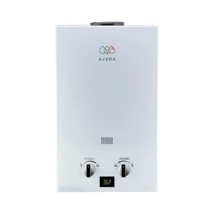 Calentador de agua instantáneo para gas natural 12 Litros/Minuto, 2.5 Servicios