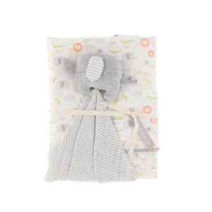 Set frazada con trapo de apego Safari