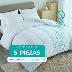 Set Edredón 5pcs Bambu Soft