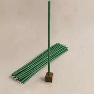 Pack 20 velas + 2 soportes