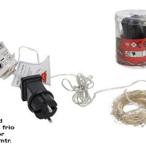 Guirnalda 180 LED Blanco Frío Exterior 18+2 m