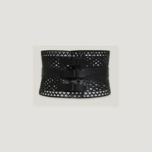 Cinturon Mantilla Calado negro