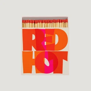 Cerillas- Red Hot Matches by Pressink