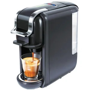 Cafetera cápsulas compatible con nespresso, dolce gusto y café molido - 600 ml