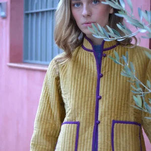 CHAQUETA QUILTED TERCIOPELO