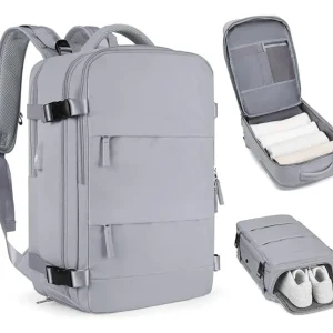 Mochila Bolso de Viaje con Bolsillo para Valija