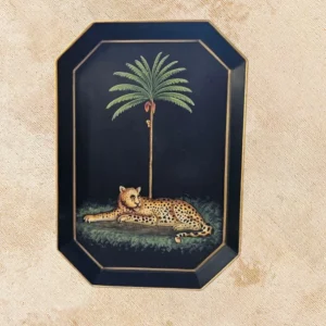 BANDEJA LEOPARDO/PALMERA