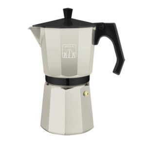 Cafetera italiana moka Cumbia Mimoka 900 Beige