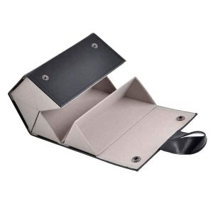 Organizador de Gafas portátil en cuero para viajes