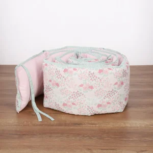 Protector de cuna Flor círculo