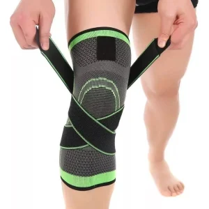Rodillera Deportiva Dos Velcros Elastica De Compresion