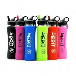 Botella Térmica Deportiva Acero Inoxidable Engomada 500 ML