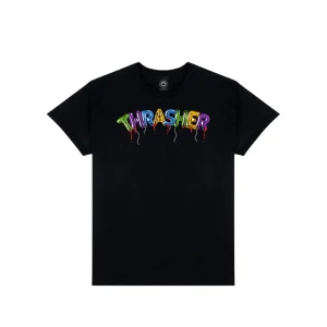 Polera Thrasher - Balloon Black 2XL