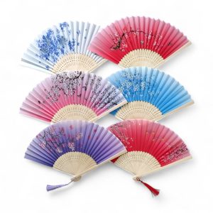 Abanico De Mano De Madera 21 Cm