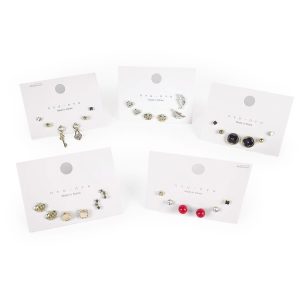 Aros Coreanos Diseños Delicados 3 Pares Varios Diseños