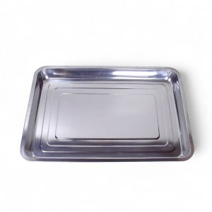 Fuente De Horno De Acero Inoxidable 50×35 Cm