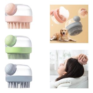 Cepillo Silicona Mascota Multi Funciona