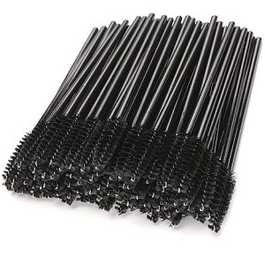 Cepillo Para Pestañas Y Cejas Negro x50