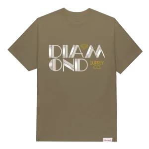 Polera Diamond Supply Retro Tone Prarie Dust
