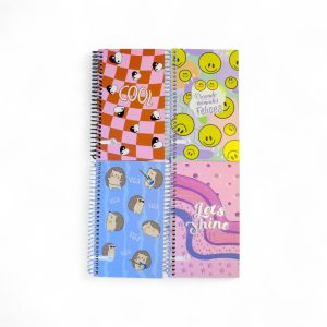 Libreta Beek 9.5 x 16 cm 80 hojas rayadas – Modelos surtidos