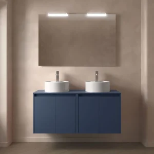 Mueble de baño NOJA 140 cm -  4 PUERTAS - ENCIMERA