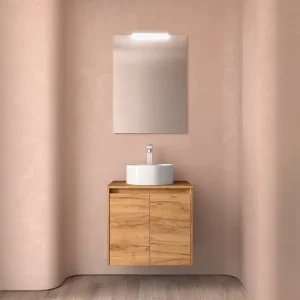 Mueble de baño NOJA 60, 70, 80 cm -  2 PUERTAS - ENCIMERA