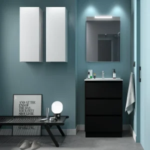 Mueble de baño NOJA 600 3 cajones-Lavabo