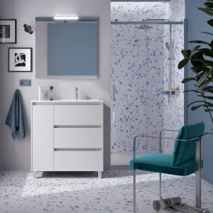 Mueble de baño NOJA 850 3 cajones y 1 puerta izquierda