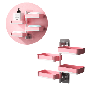 Organizador Giratorio para Ducha – 4 Estantes