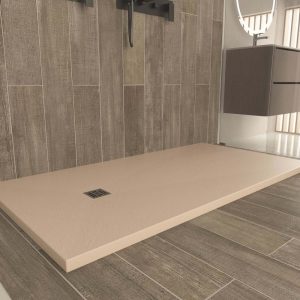 Plato de Ducha Bstone Classic Crema