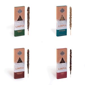 Sahumerios Inciensos Natural Herbal “Energía Limpia” Sagrada Madre