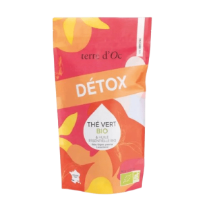 Desintoxicante – Té verde bio con aceites esenciales 80 gr.