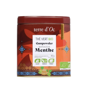 Menta – Té verde bio 80 gr.