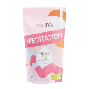 Meditación – Tisana bio con aceites esenciales 40 gr.