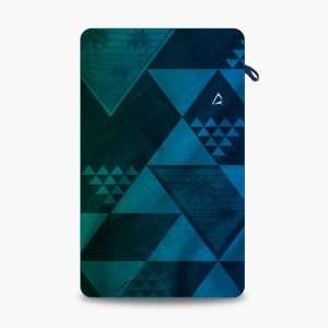 Toalla Playera de Microfibra Triángulos